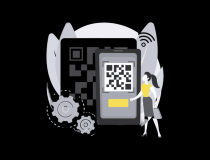 QR code with logo