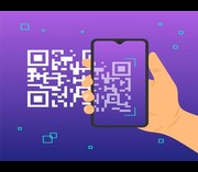 QR code memorial on headstone